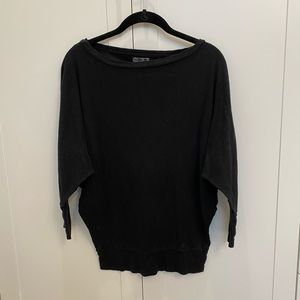 Michael Stars Black 3/4 Sleeve Black